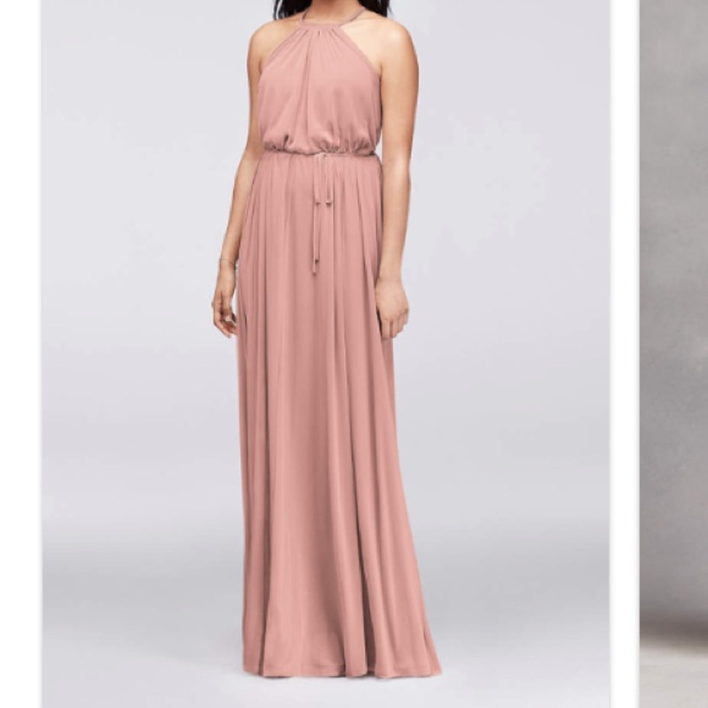 David’s Bridal Bridesmaid Dress - F19533 (ballet)